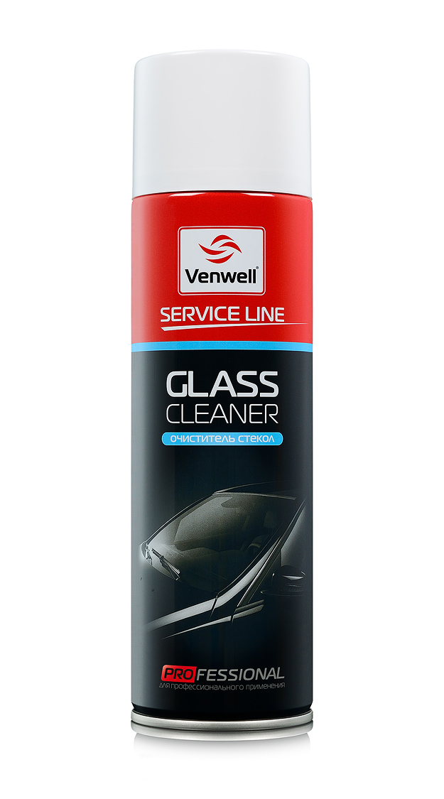 Venwell Очиститель стёкол Glass Cleaner 500 мл (аэрозоль)