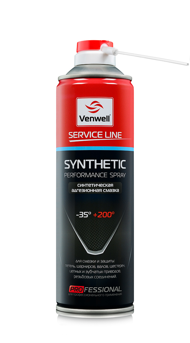Venwell Синтетическая адгезионная смазка Synthetic Performance Spray 500 мл (аэрозоль)