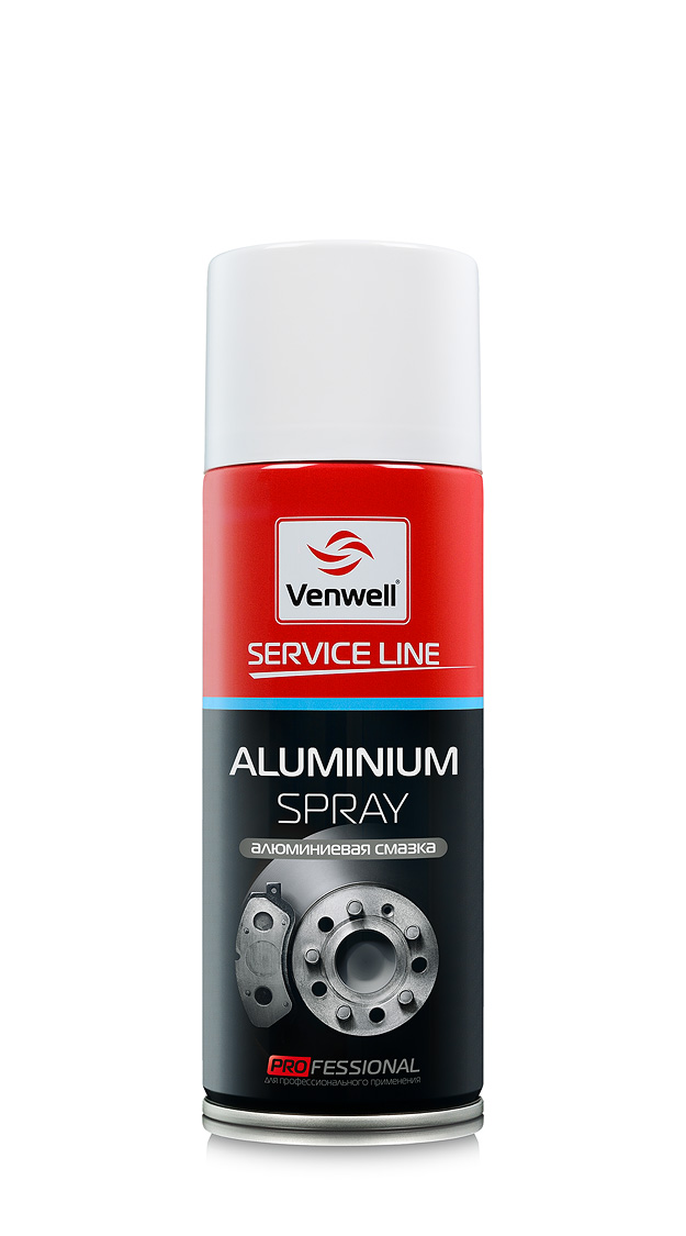 Venwell Алюминиевая смазка Aluminium Spray 60 мл (аэрозоль)